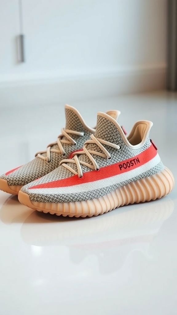 Yeezy 350 V2 MX Oat Overview Yeezy 350 V2 MX Oat sneakers with a blend of earthy and vibrant colors, featuring a primeknit upper and Boost midsole.